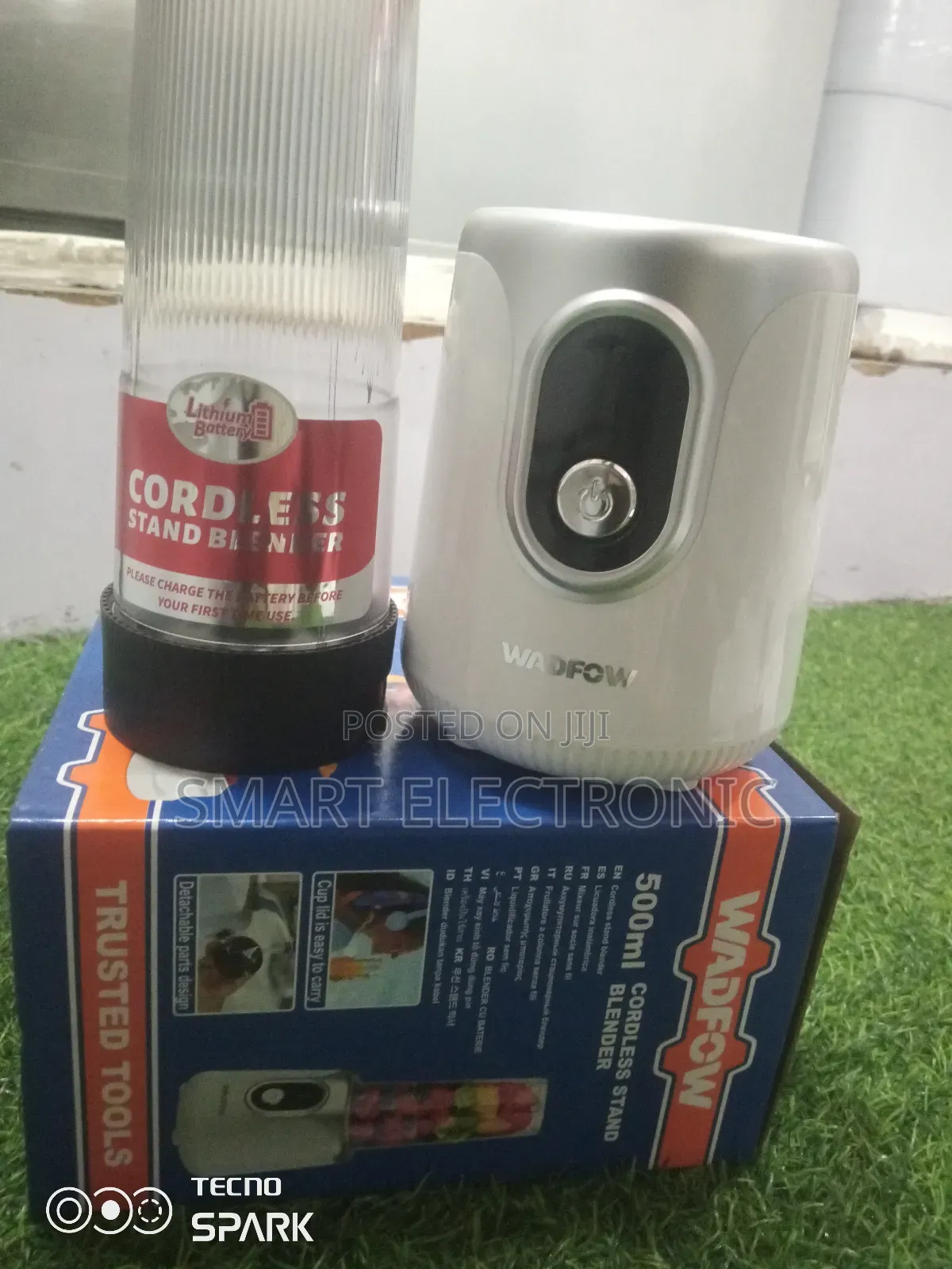 High Quality Wireless Stand Blender Wadfow Cordless Blender