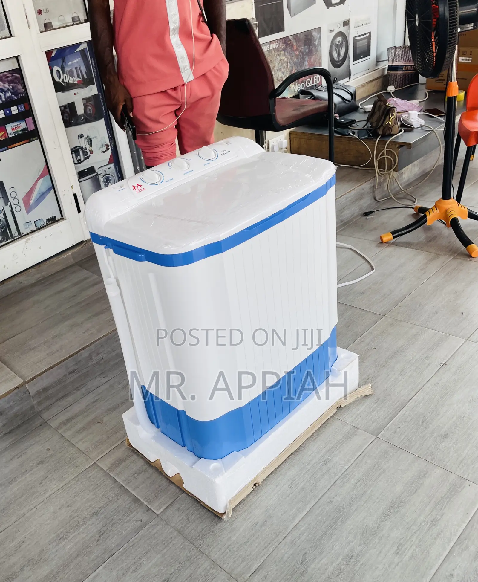 Check Out Authentic Zara 7kg Top Load Washing Machine.
