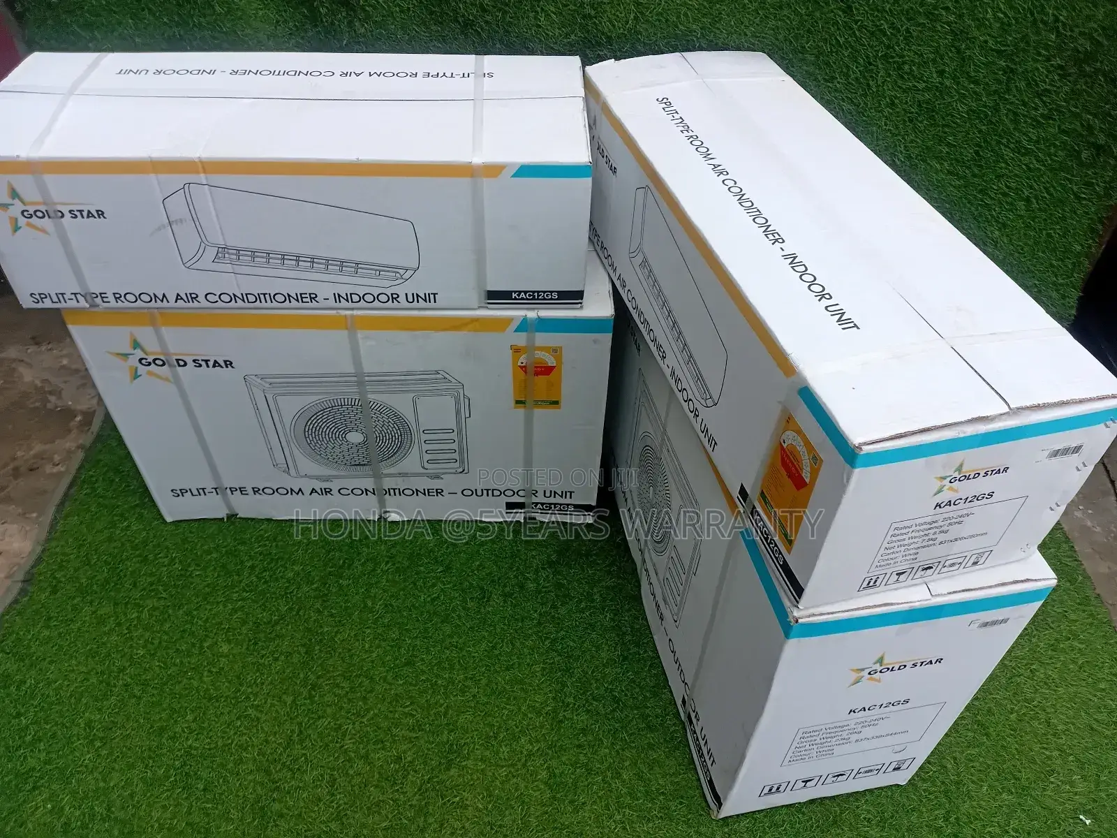 Building Trust 1.5hp Gold Split Star Air Conditioner