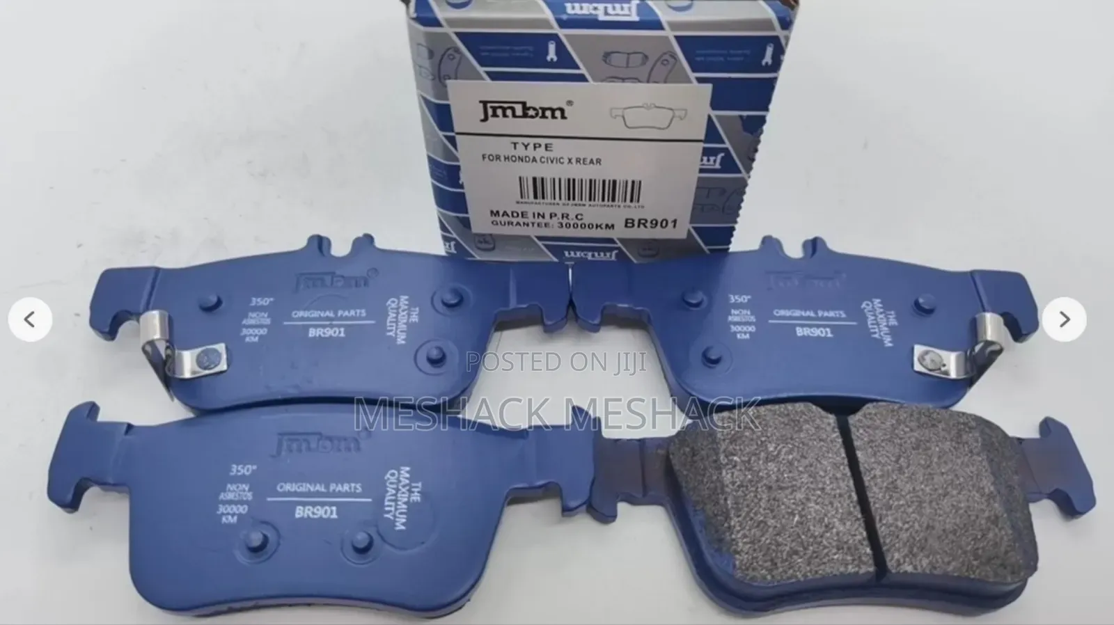 Honda Civic 2016 Front Brake Pad