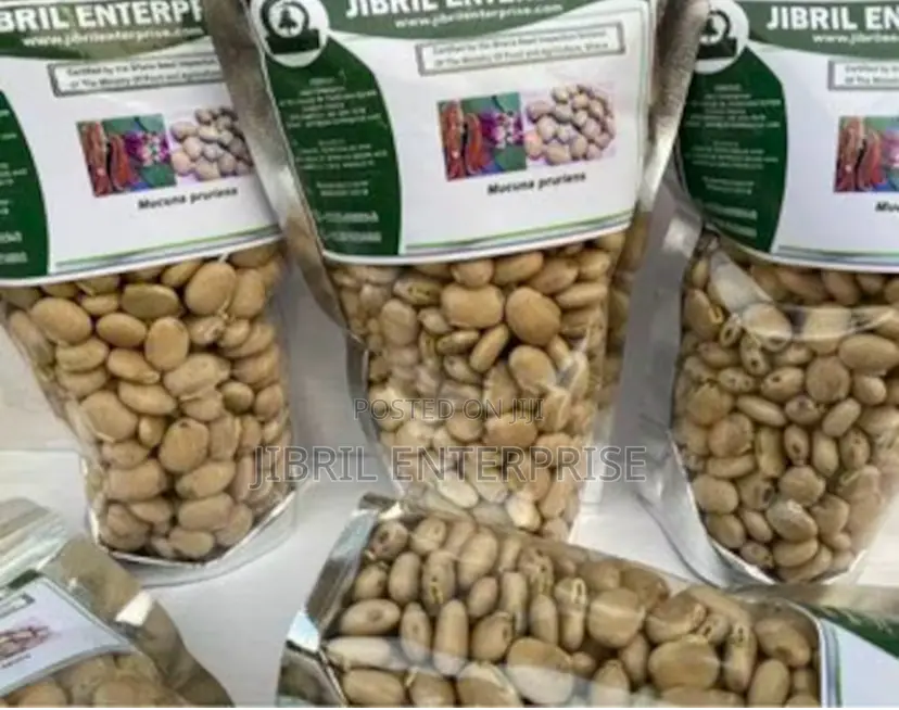 White Mucuna Pruriens, White Velvet Beans