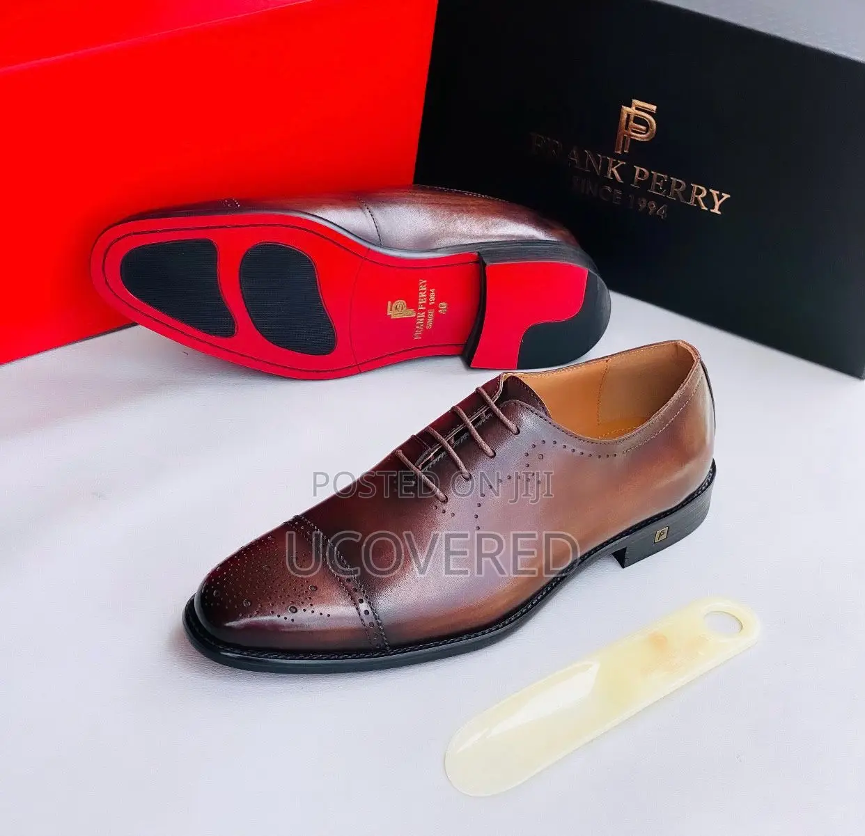 New Frank Perry Real Leather Men’S Shoes