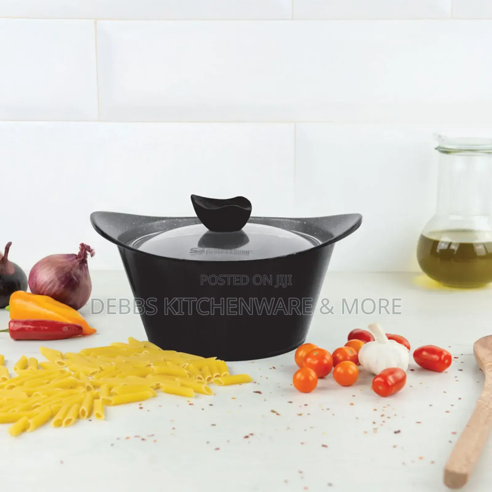 3pc Caia Sq Professional Cookware
