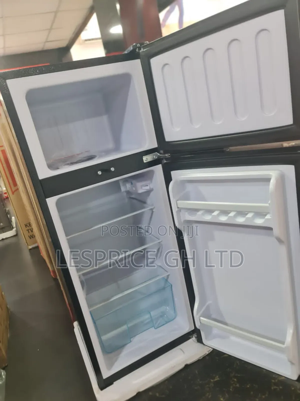 H a Double Door Fridge - Peaceful Cooling