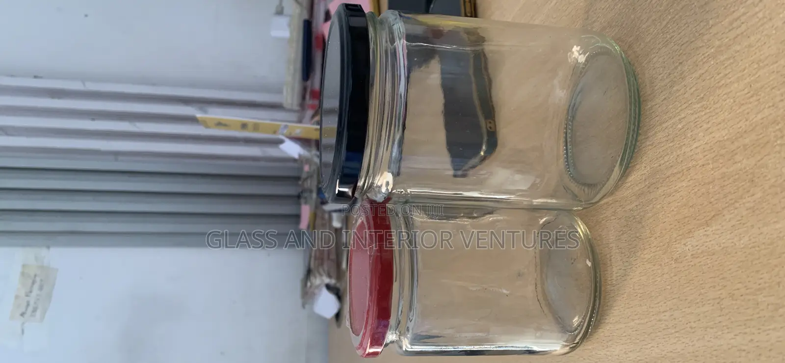 Shito Glass Bottles, Jars 500ml, 350ml , 195ml