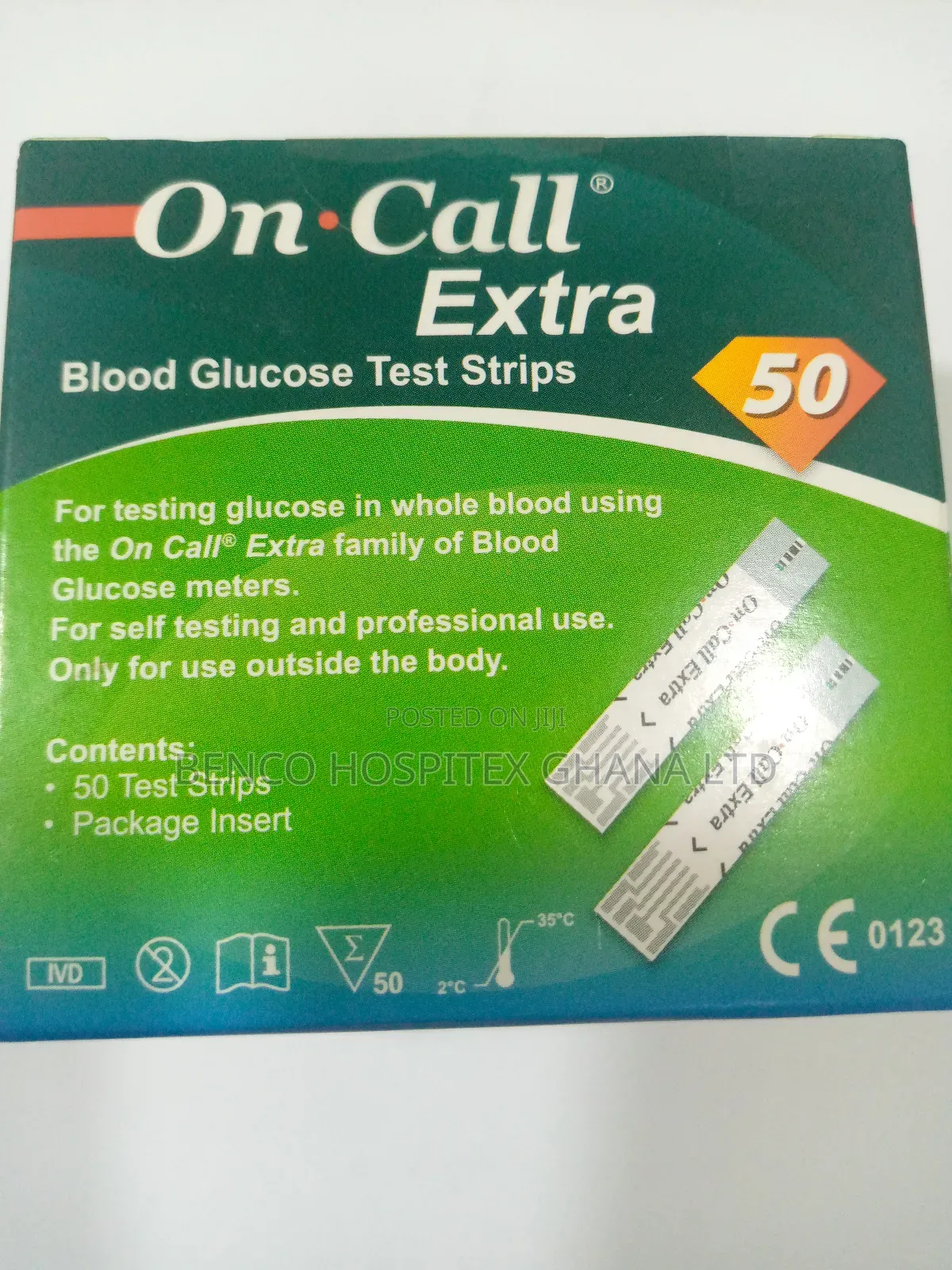 On Call Extra Glucose Test Strips