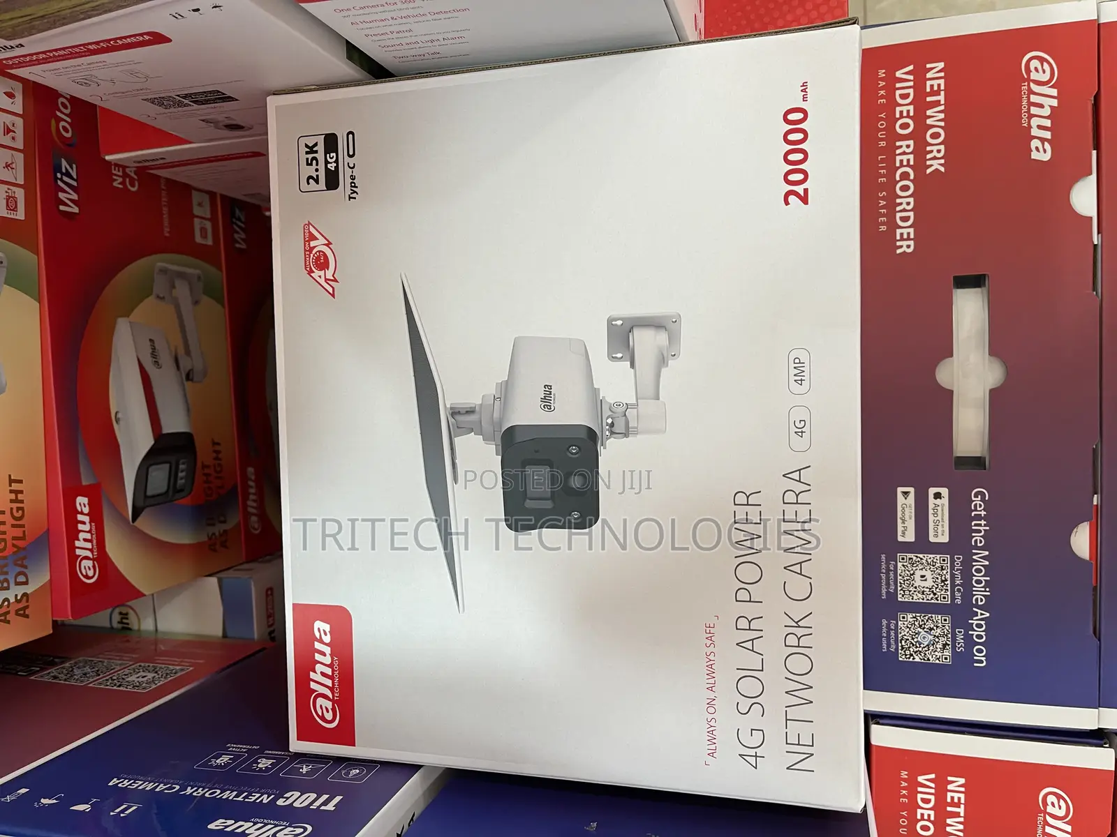 Dahua 4g Solar Power Network Camera Ipc-Hfw2441dg-4g-Sp-B