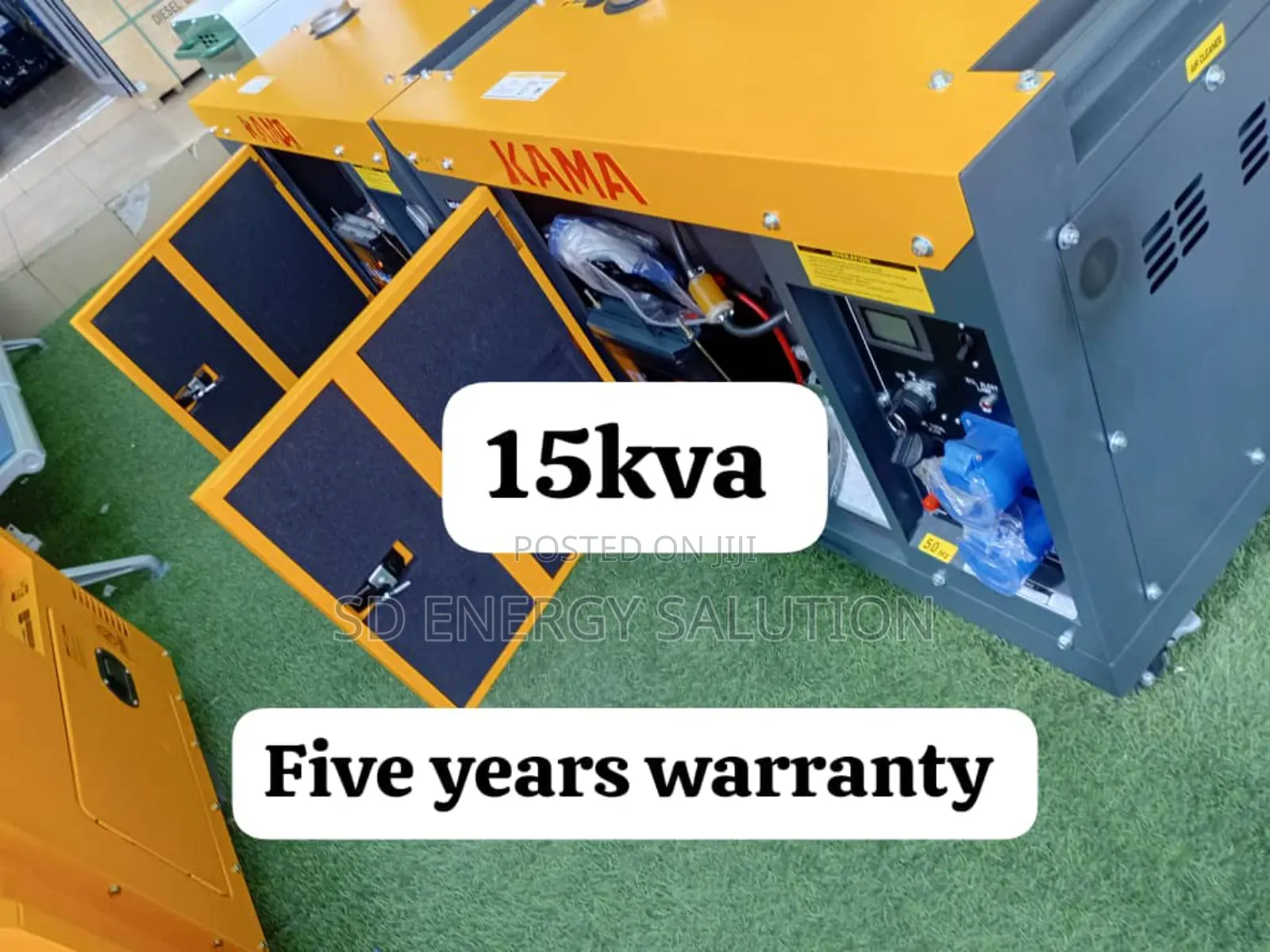 Max Performance 15kva 16500watt Diesel Kama Generator