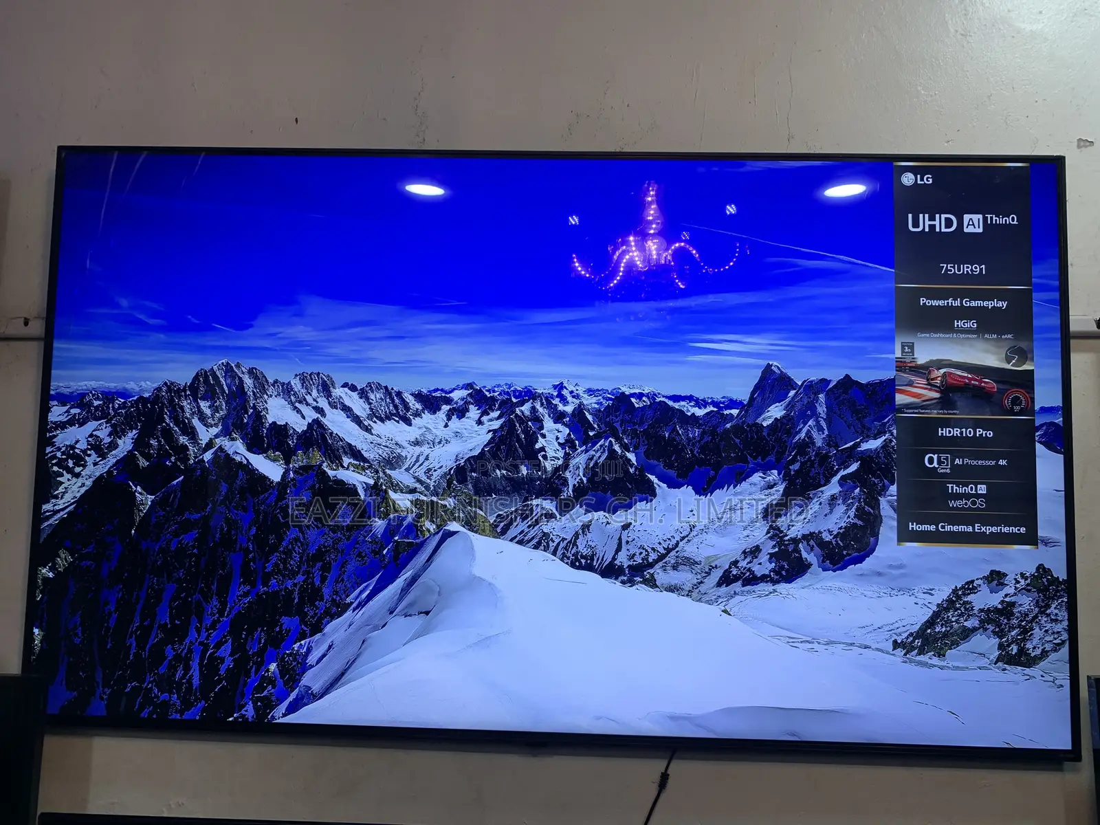 Series 9 Lg Smart Satellite Digital Uhd HDR Tv 75ur91