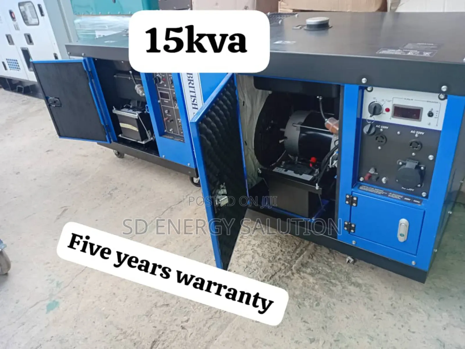 Value Pro 15kva 16500watt Diesel Perkins Generator