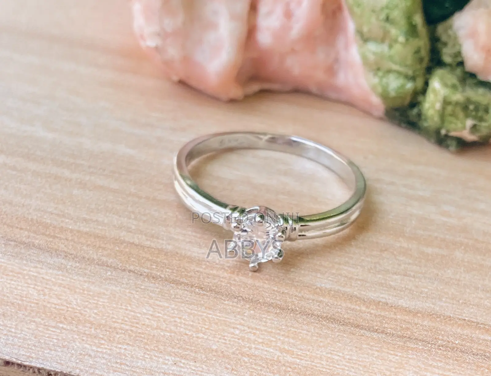 Classy And Unique Promise Ring