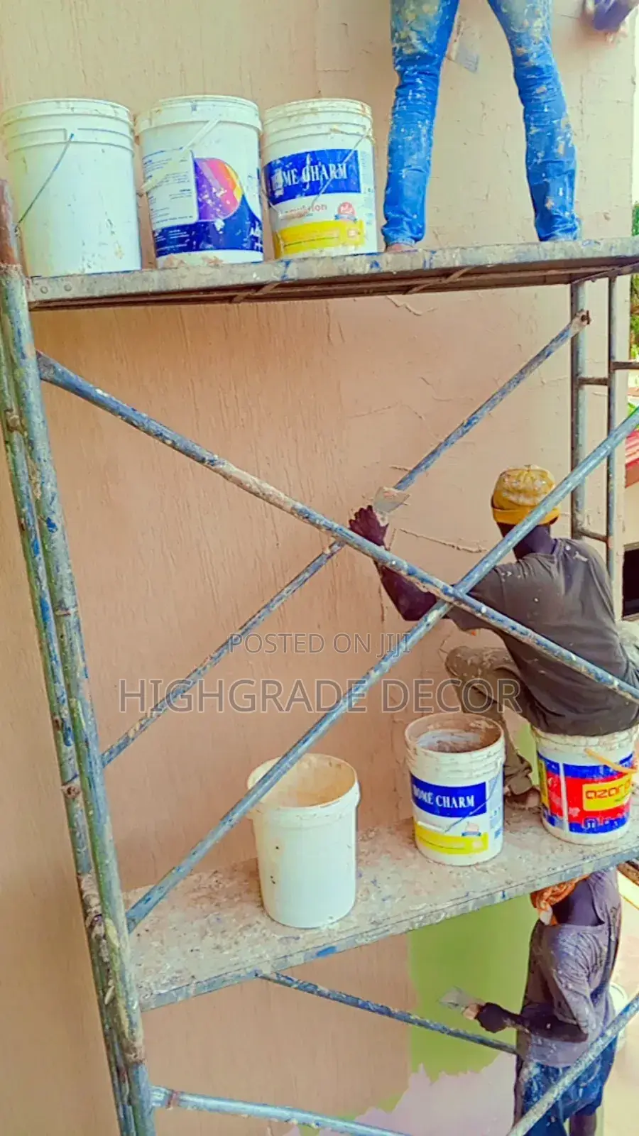 Graffiato Sand and Stone Selling,Painting Services, Pop Skimming