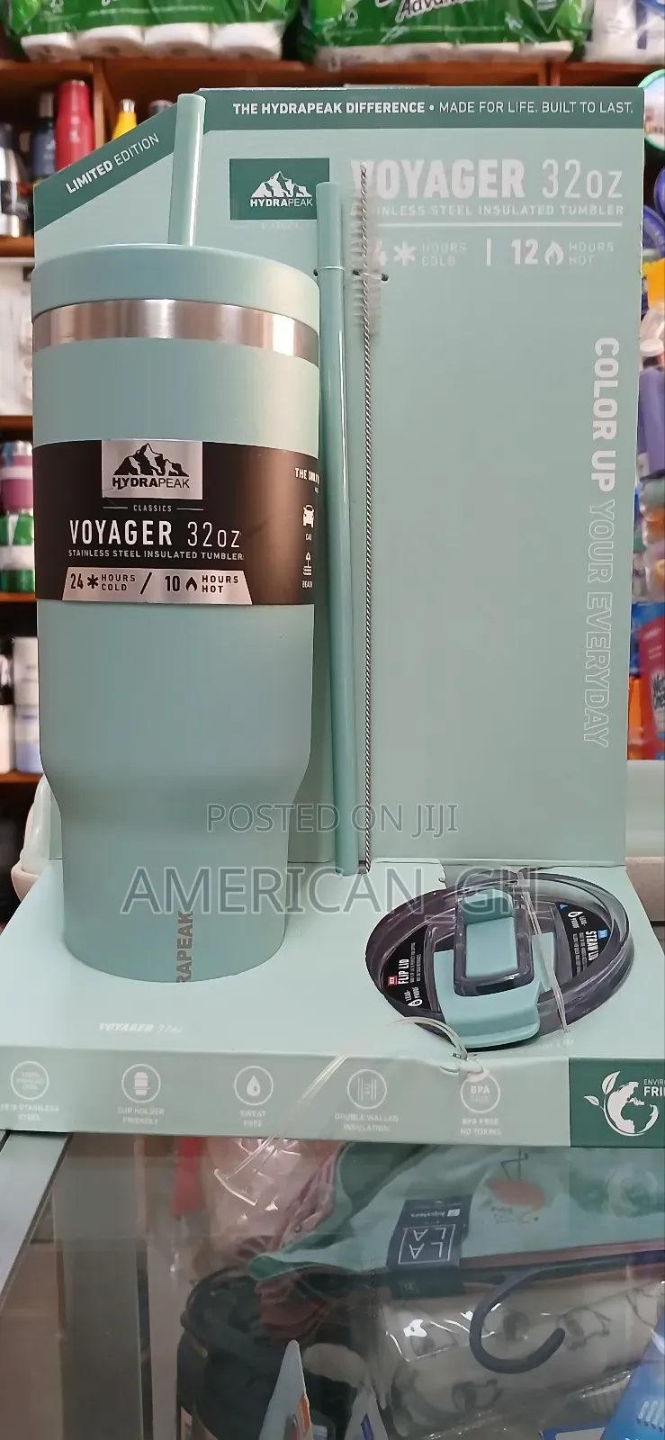 Hydrapeak Insulated Tumbler, 887ml, 10hrs Hot