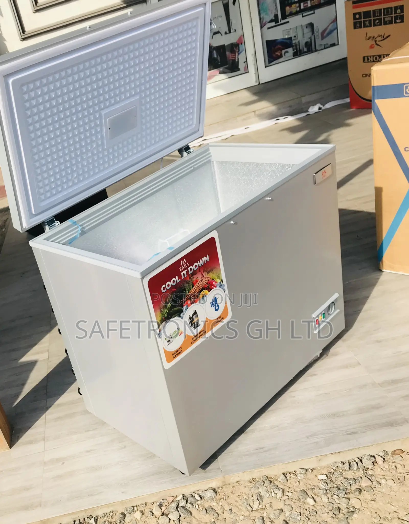 Singledoor Sealed Grey 200 Liters Zara Fast Freezer
