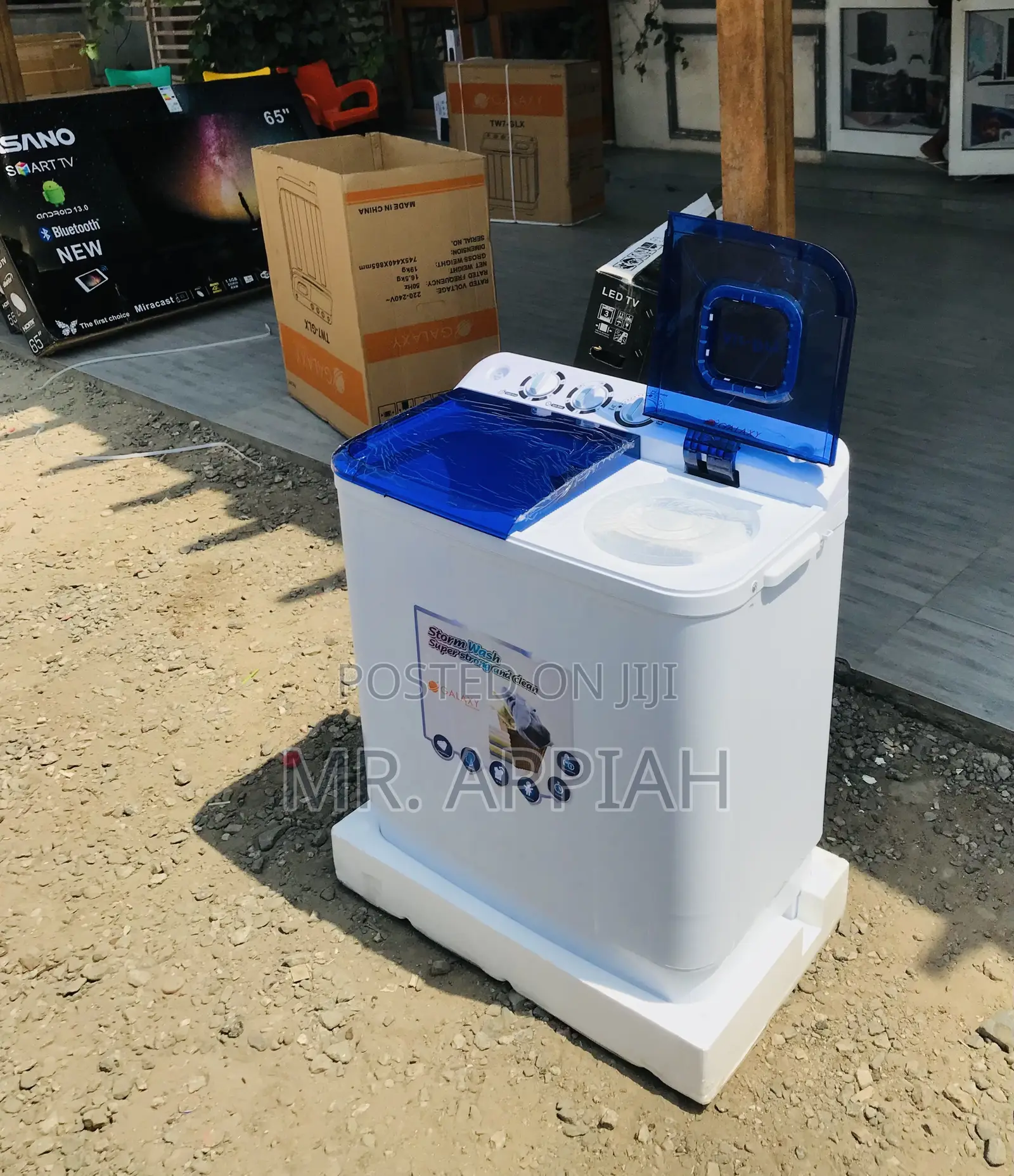 Check Out Affordable Galaxy 7kg Washing Machine + Spin Dry