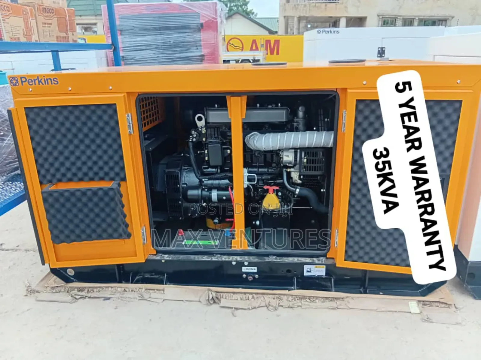 Integrated Original Parts 35kva Perkins Diesel Generator
