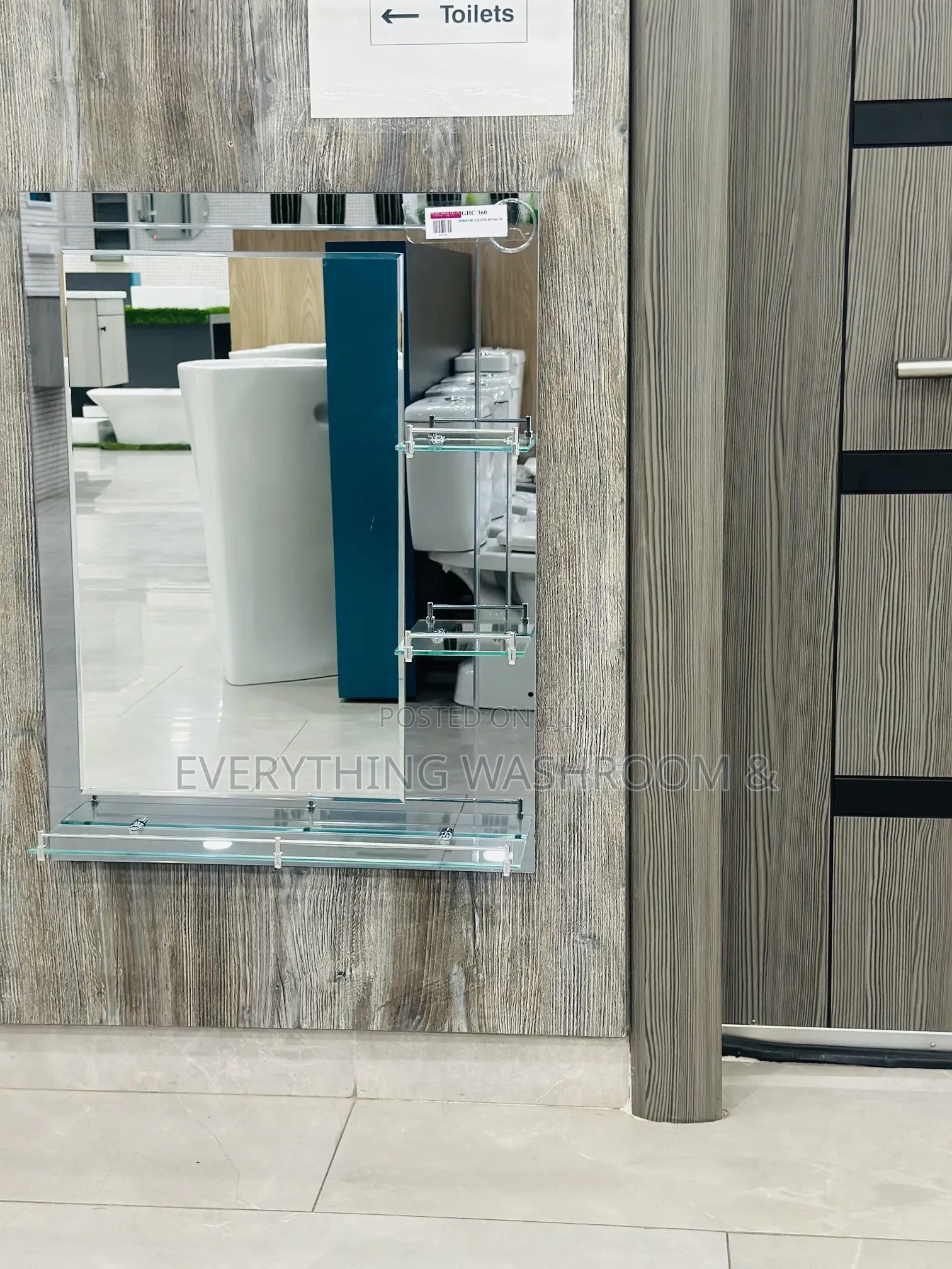 Thick Mirror_80x60cm Big Mirror_plain Mirror