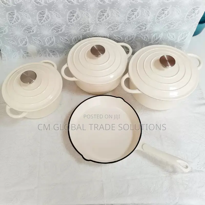 7 Set Cast Iron Cookware