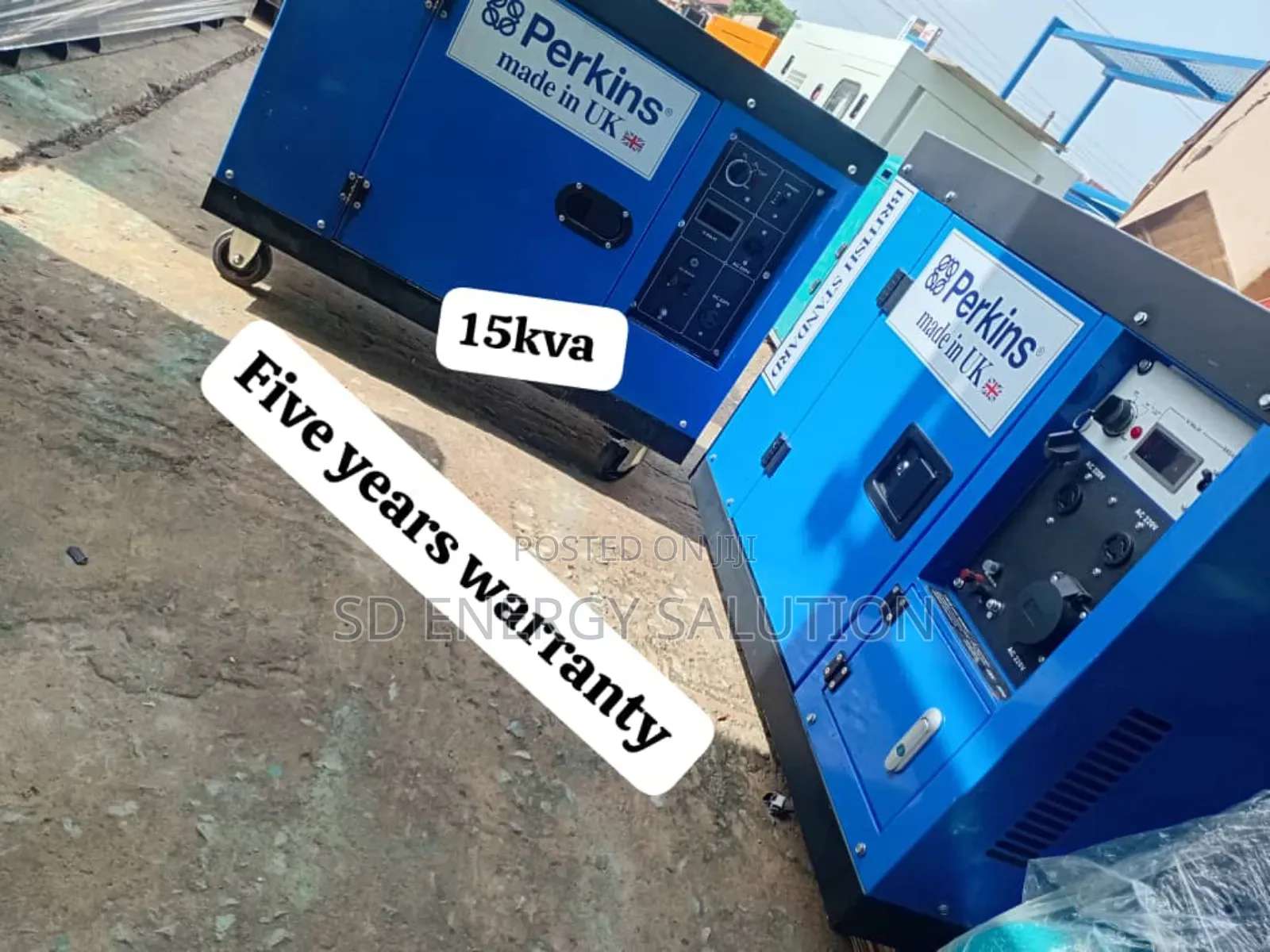 Flexible Energy 15kva 16500watt Diesel Perkins Generator