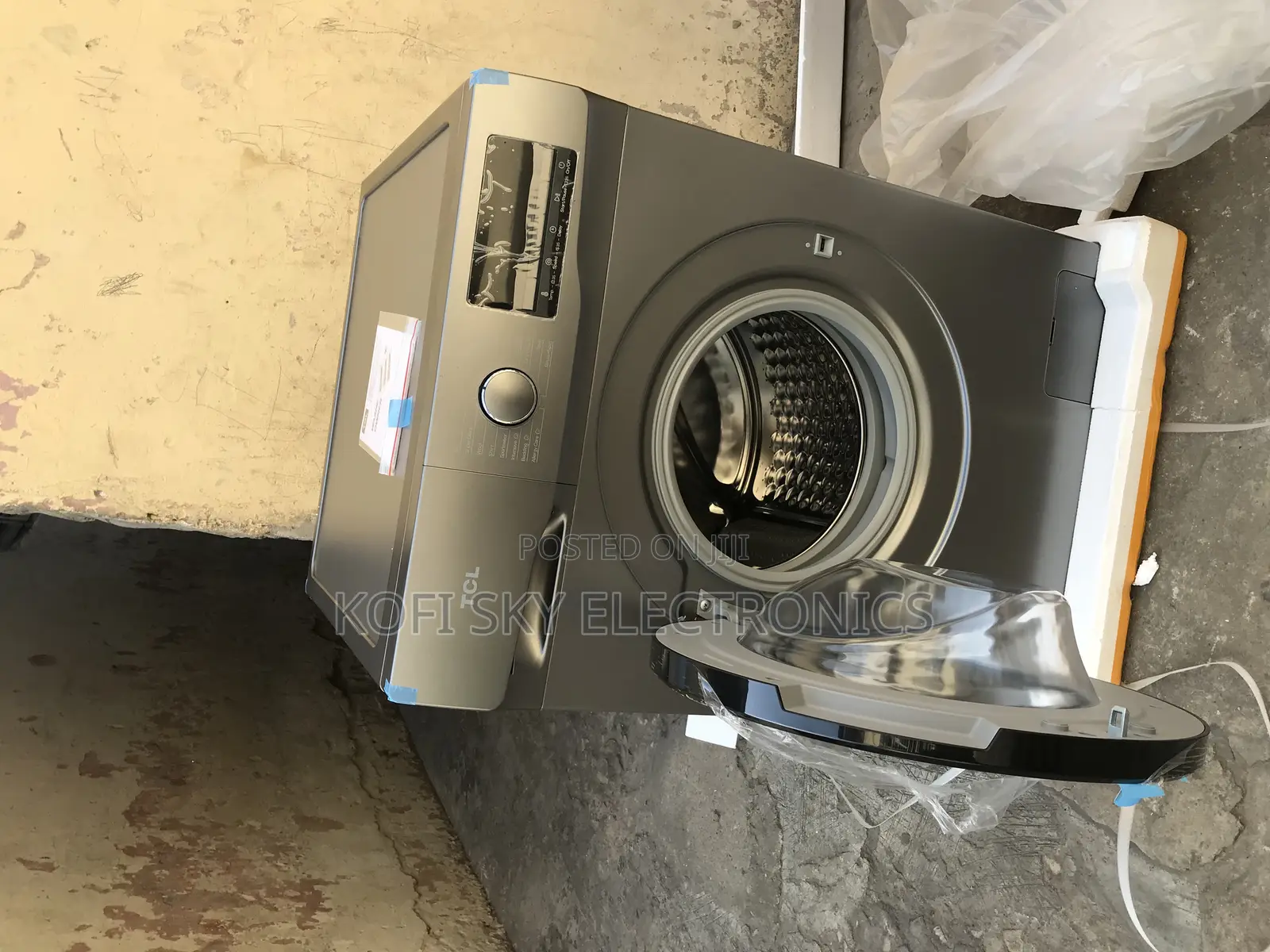 Key Packaging TCL 8kg Front Load Washing Machine