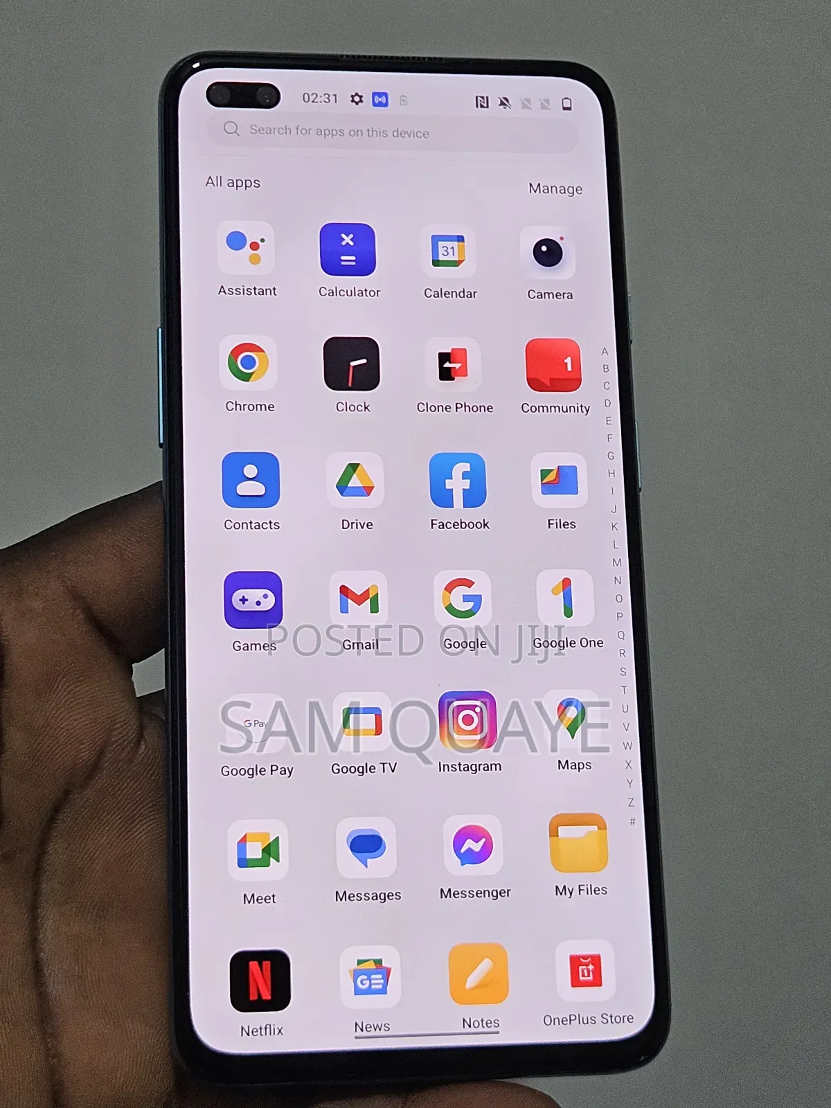New OnePlus Nord 256 GB Blue
