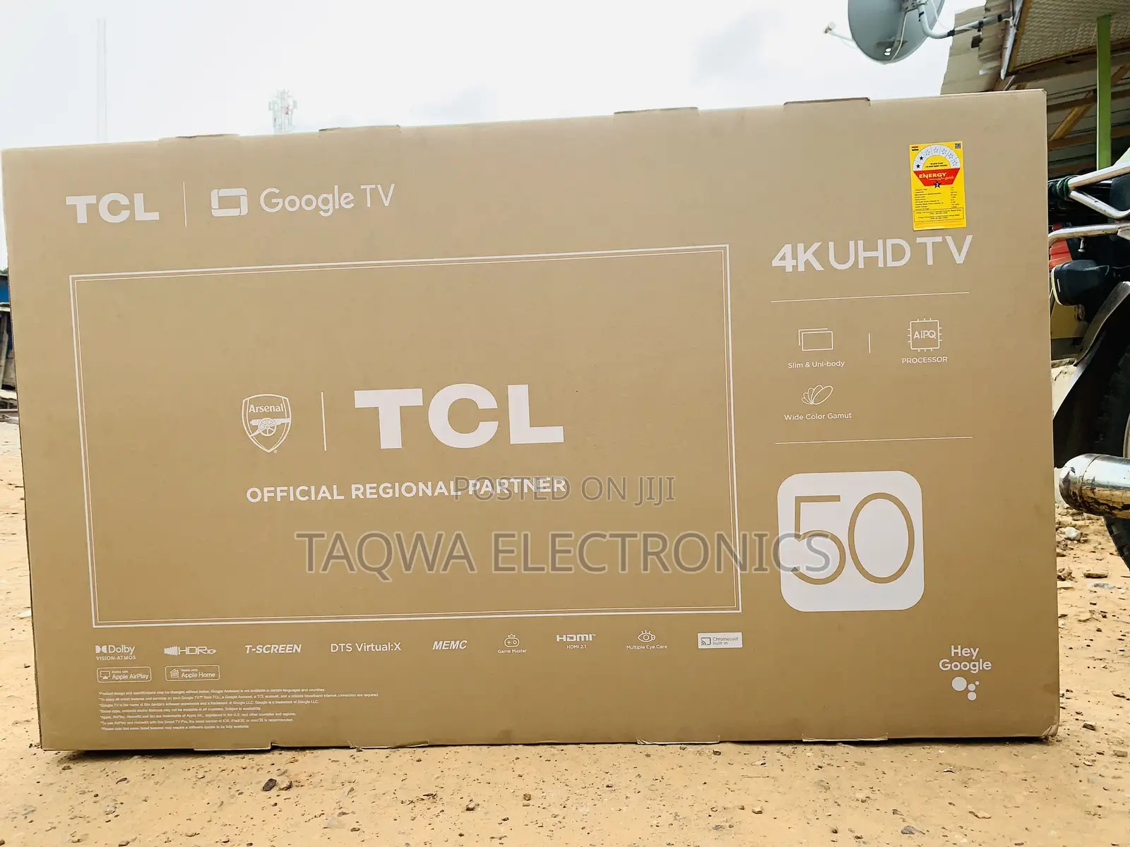 Game Master-TCL 50” P755 Smart Android Tv