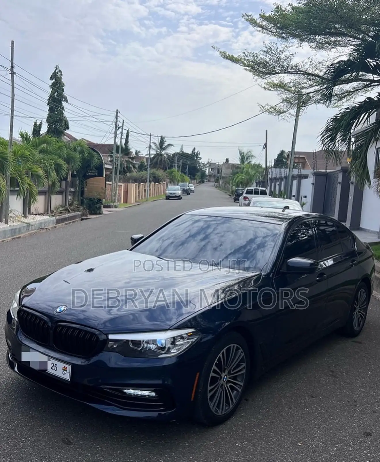BMW 540i 2017 Blue