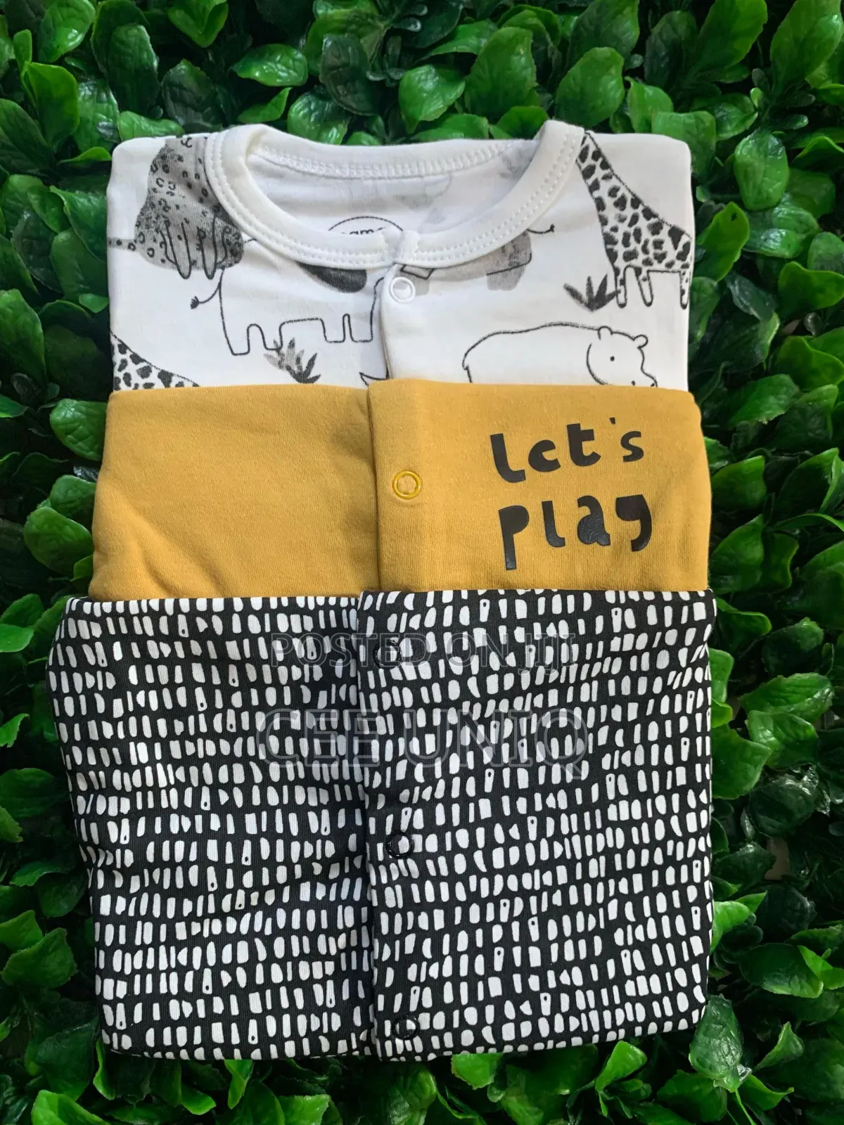 3pcs Mama Papas Sleeping Suit