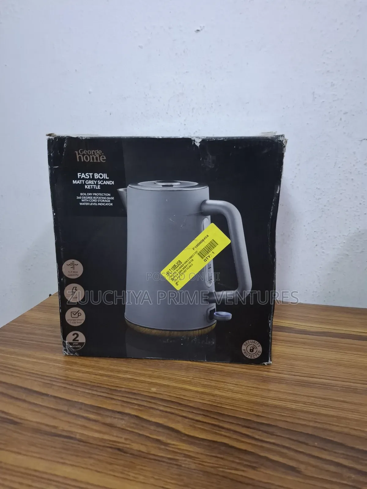 George Home 1.7l Matt Scandi Kettle From Uk 