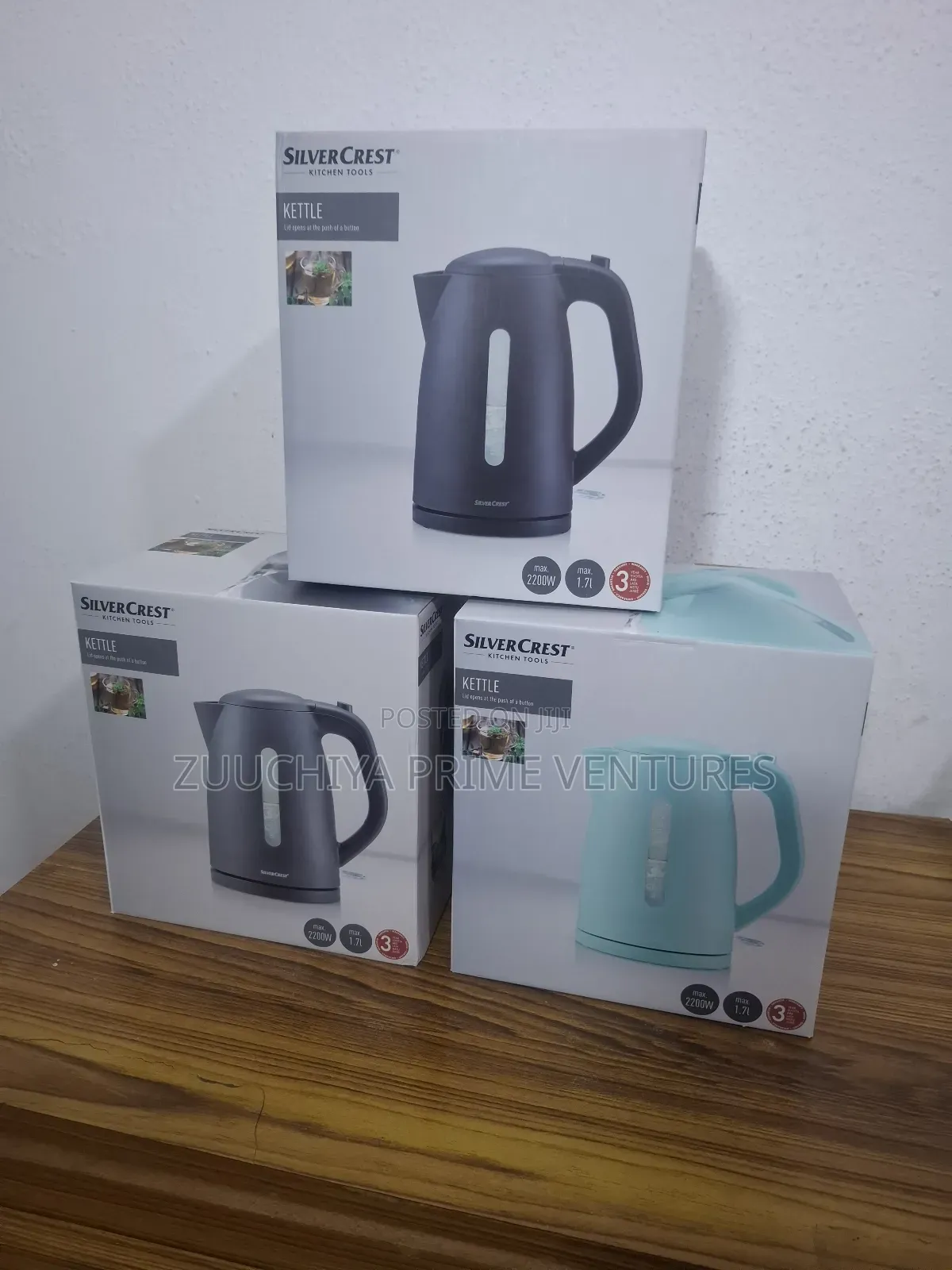 Silvercrest 1.7l Plastic Kettle From Germany 