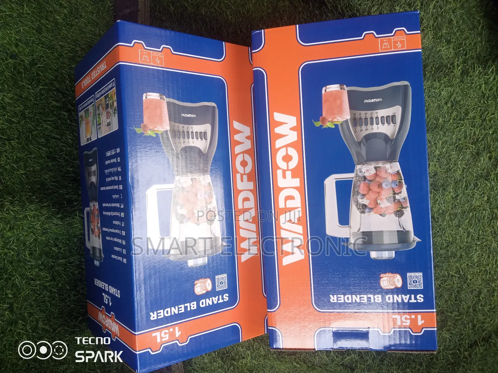 Wadfow Stand Blender Wadfow 1.5 Stand Blender Portable