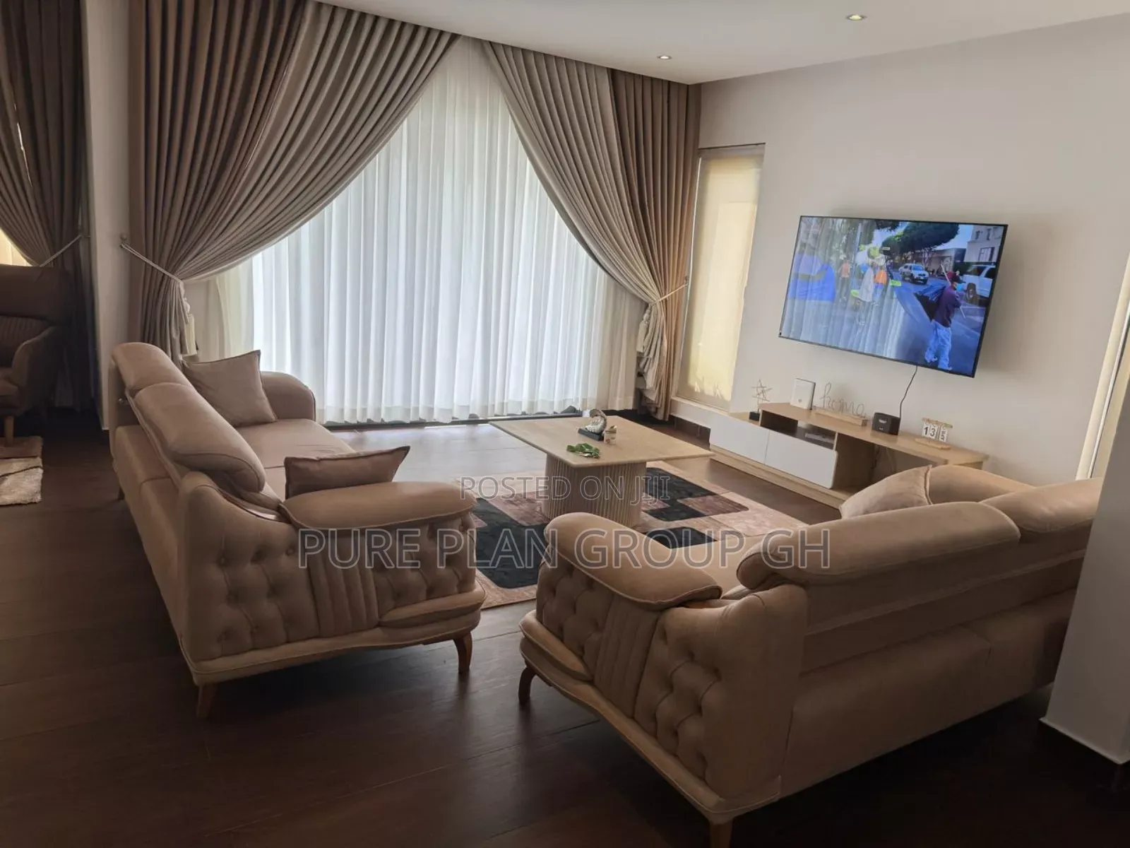 Furnished 5bdrm House in Airport Hill for rent