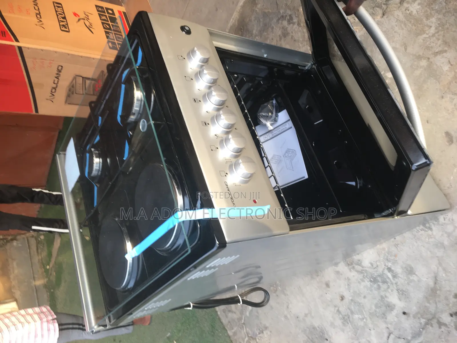 Volcano Gas Cooker With Electric Gas