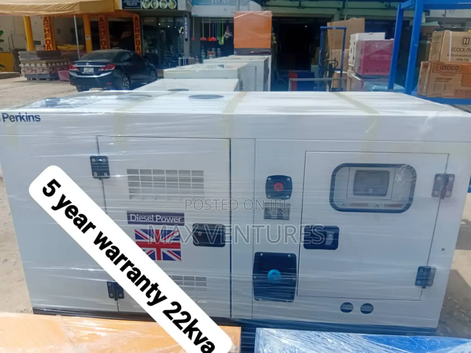 Safe Power 22kva Perkins Diesel Generator 22kva 18000watt Uk