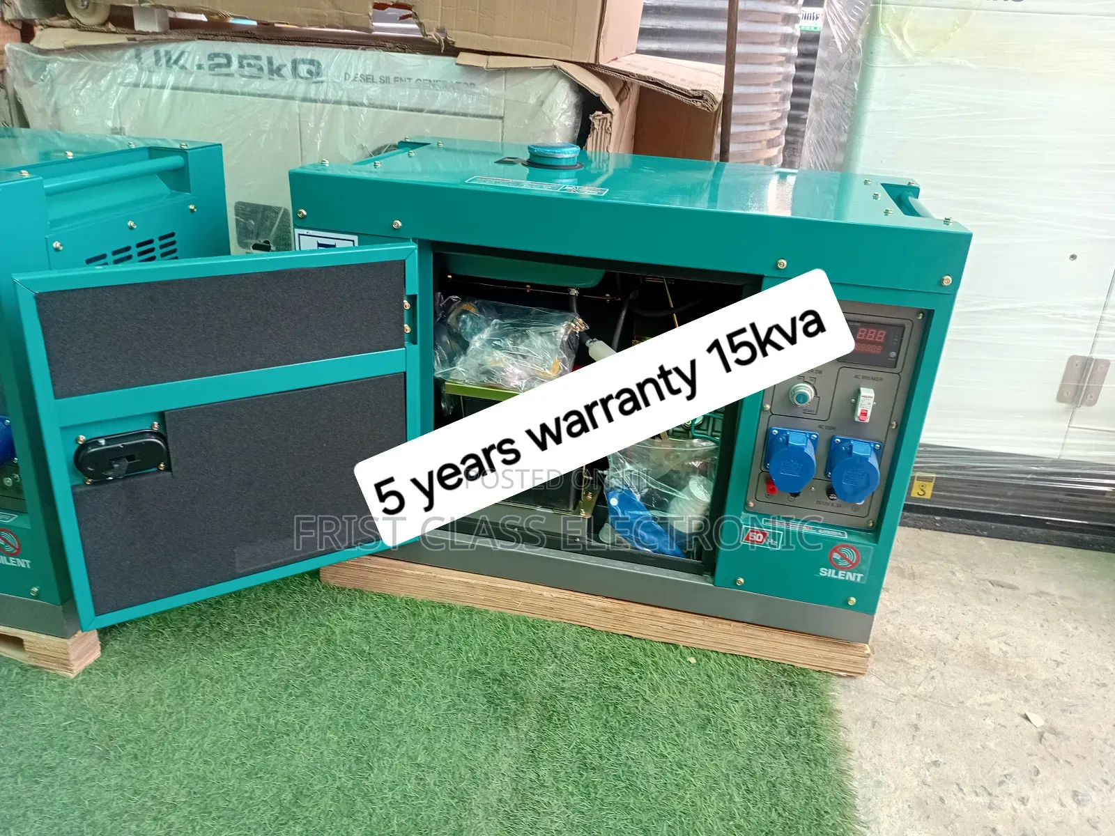 15kva Silent Mobile Diesel Generator for Quite Operations