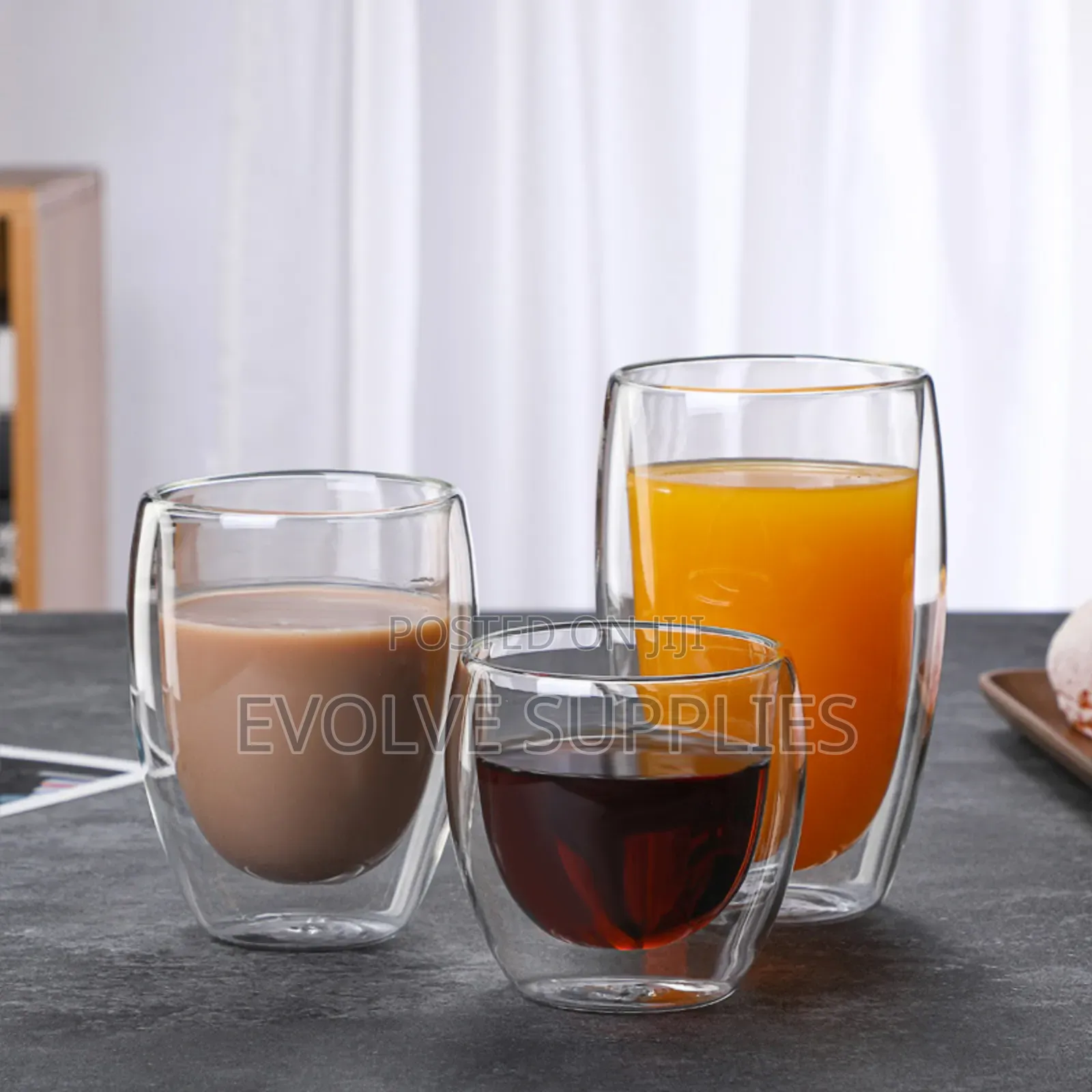 350ml 450ml Double Layered Cups (6pcs)