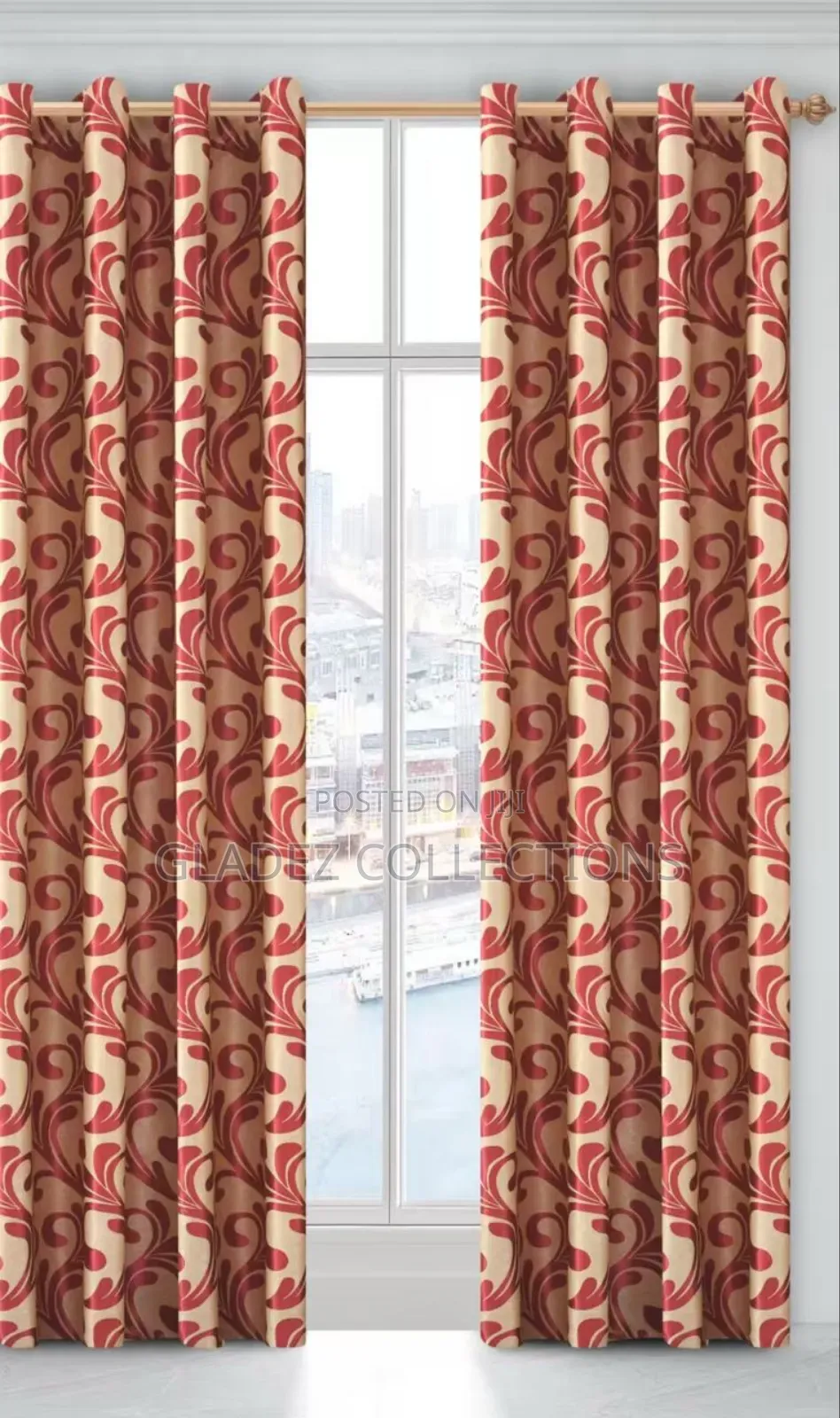 High Quality Curtains. 2 Pcs Set
