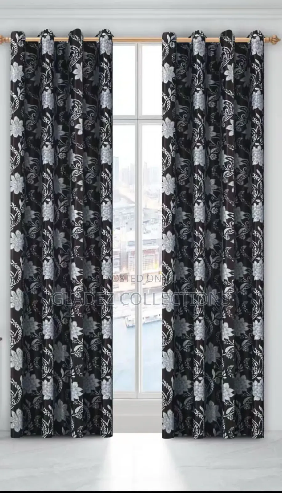 High Quality Curtains. 2 Pcs Set