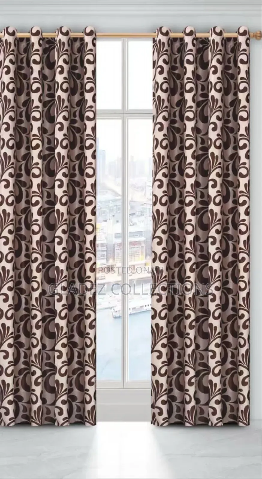 High Quality Curtains. 2 Pcs Set