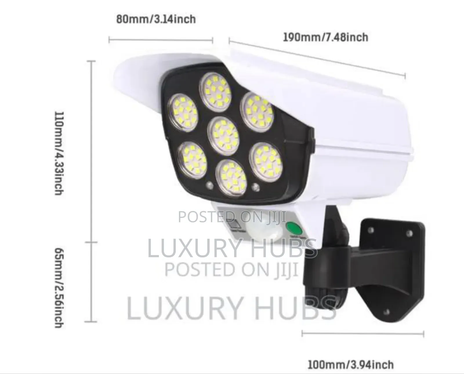 Outdoor Flood Solar Sensor Security Similar Camera Led Light