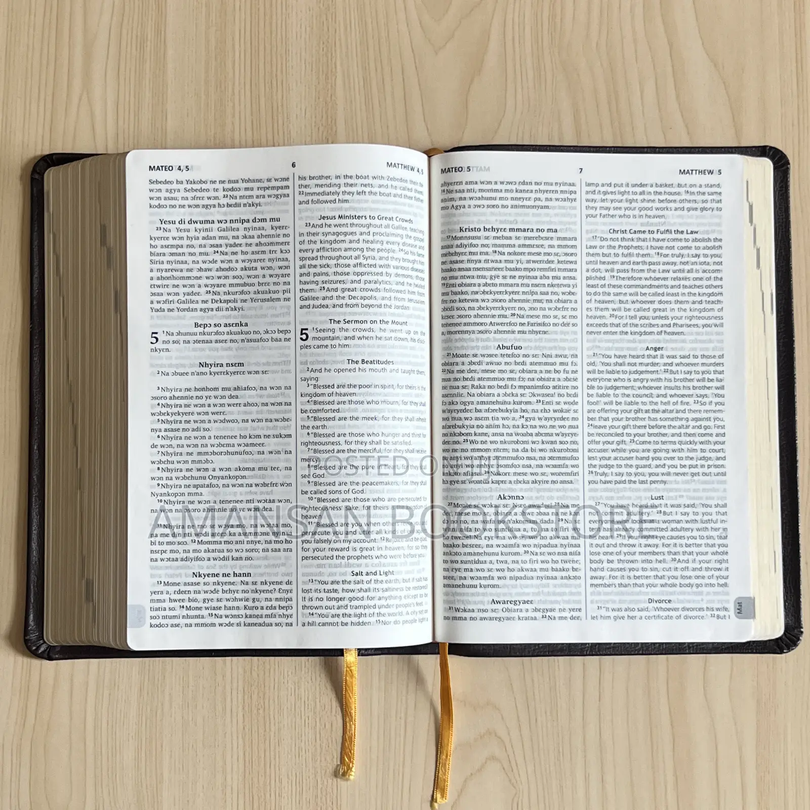 English-Twi Parallel Bible (Asante Twi + Esv)