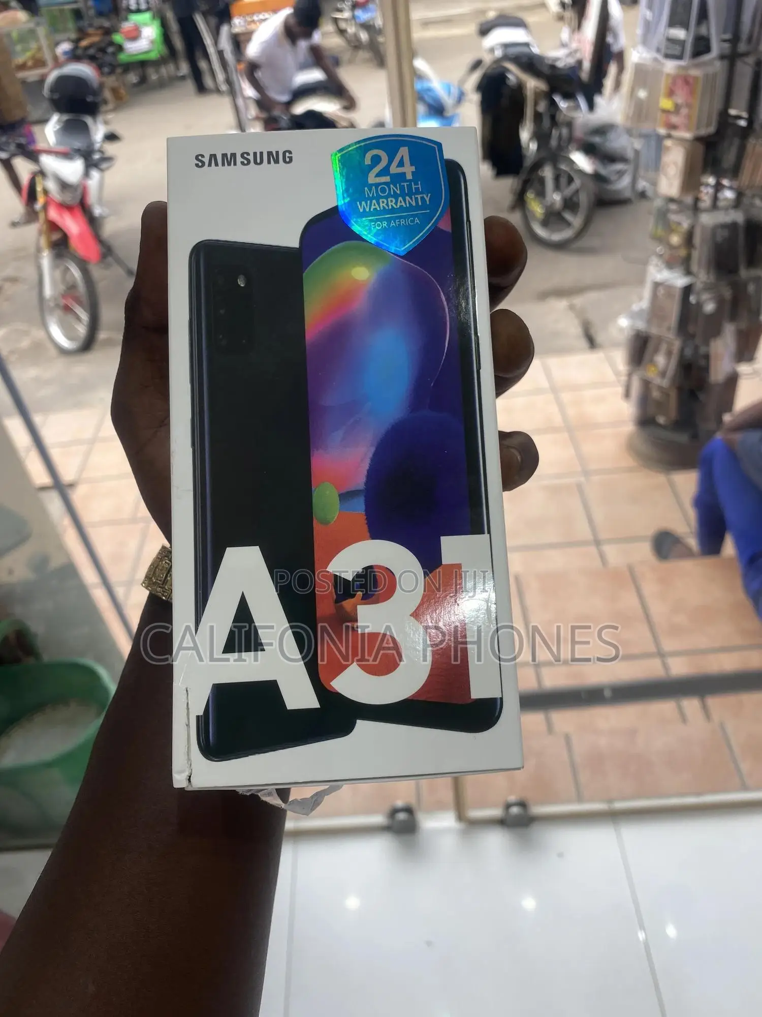 New Samsung Galaxy A31 128 GB Black