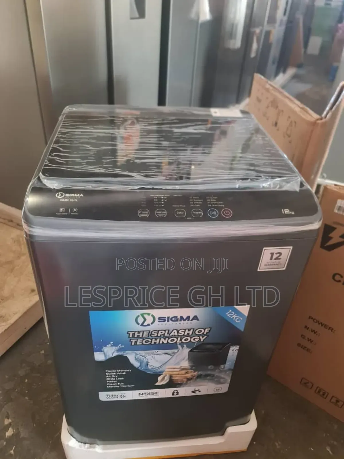 Clean Clothes - Sigma Top Load Washing Machine
