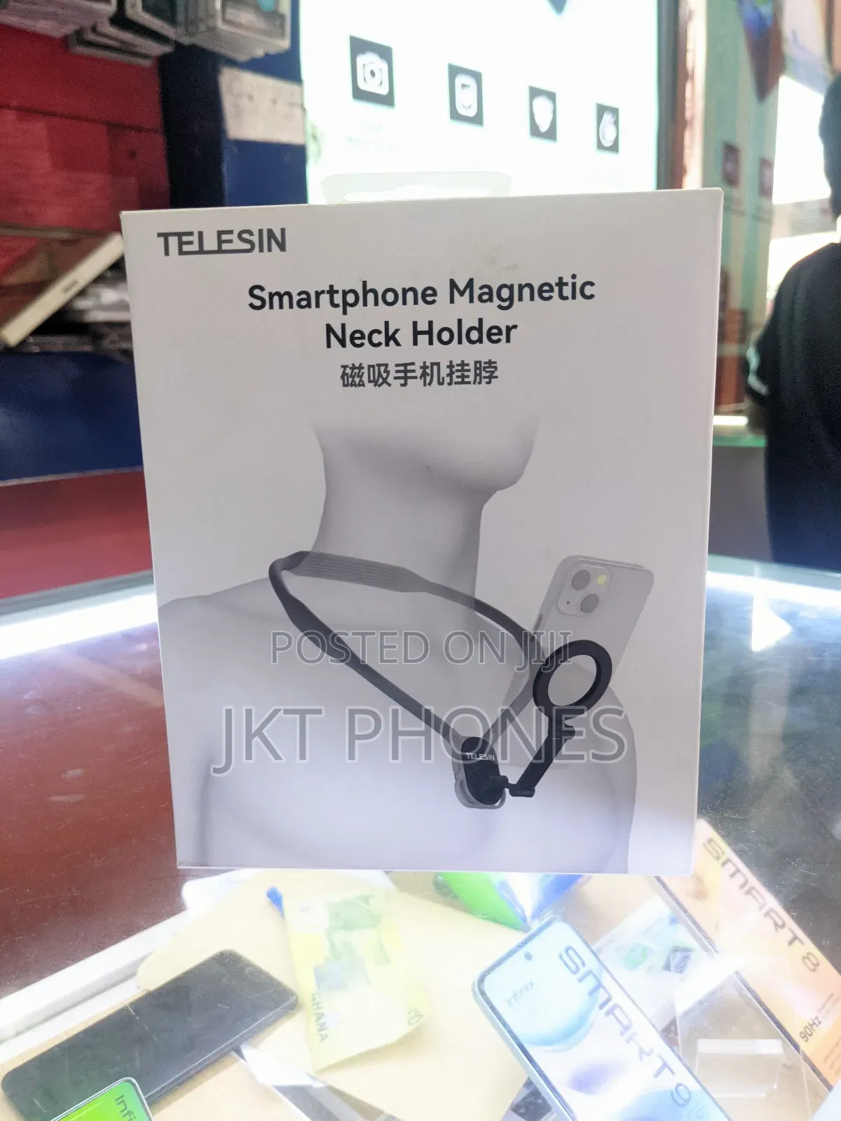 Telesin Smartphone Magnetic Neck Holder