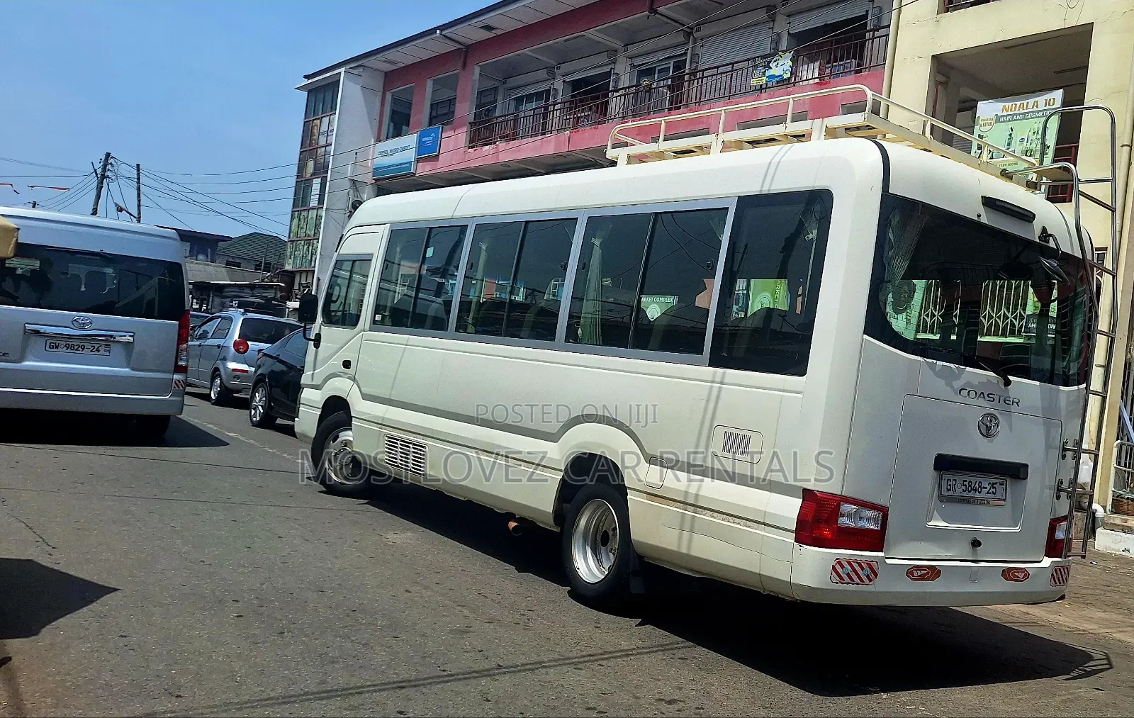 Rent a Car - Toyota Coaster 28 Seat for Rent in Ghana