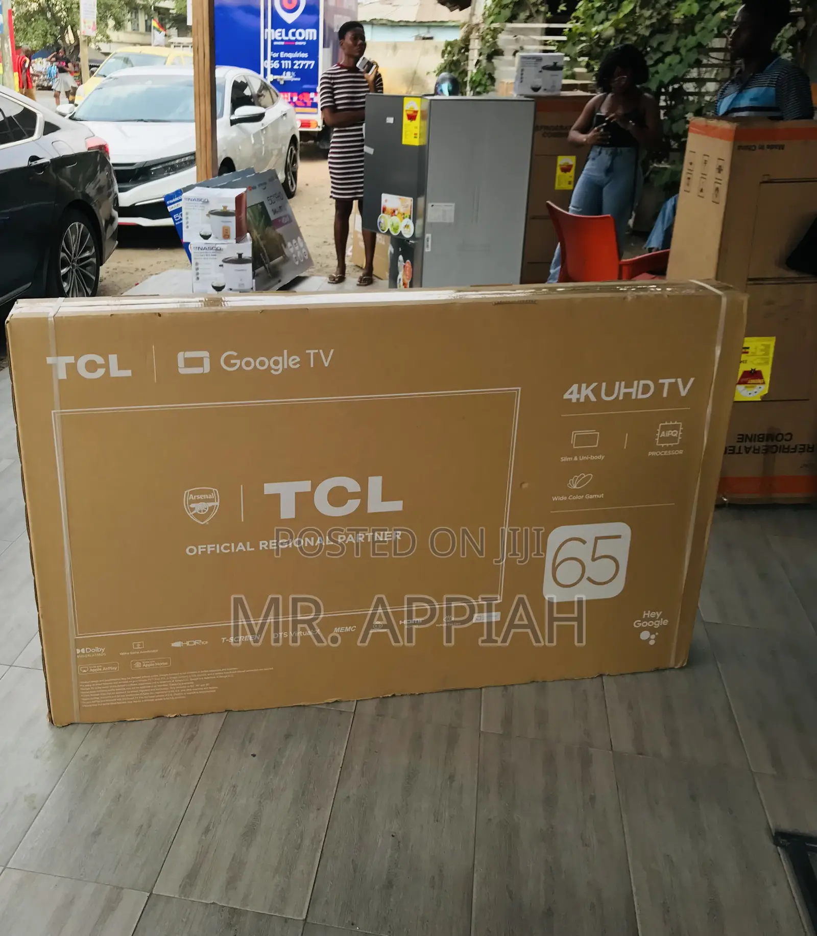 Well Built TCL 65p635 65” HDR Smart Screen Television.