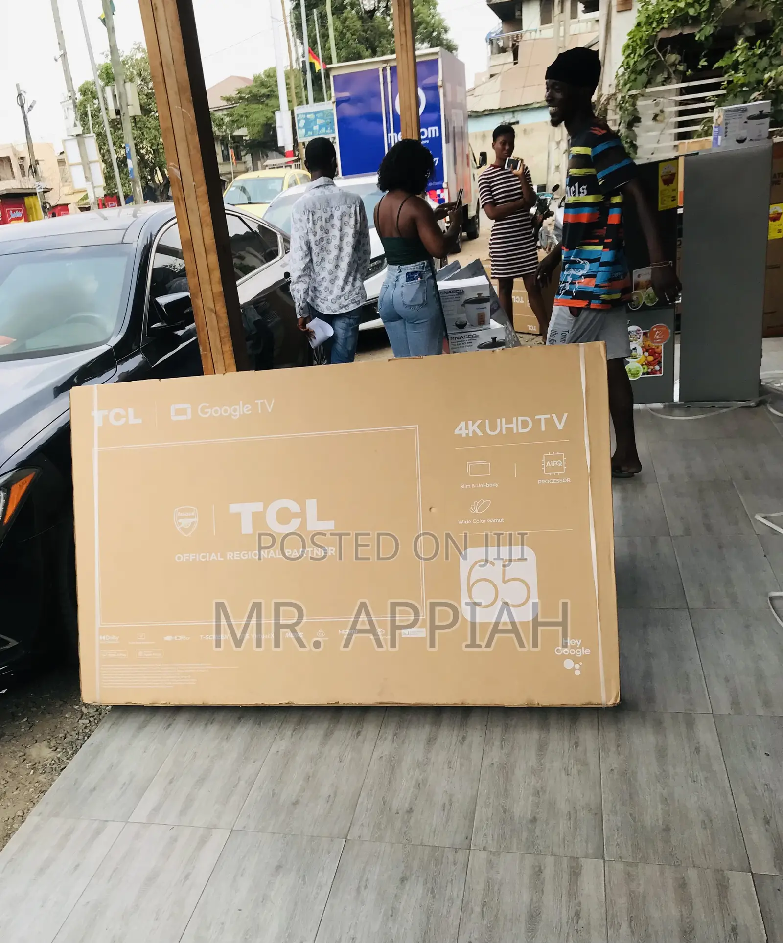 Well Built TCL 65p635 65” HDR Smart Screen Television.