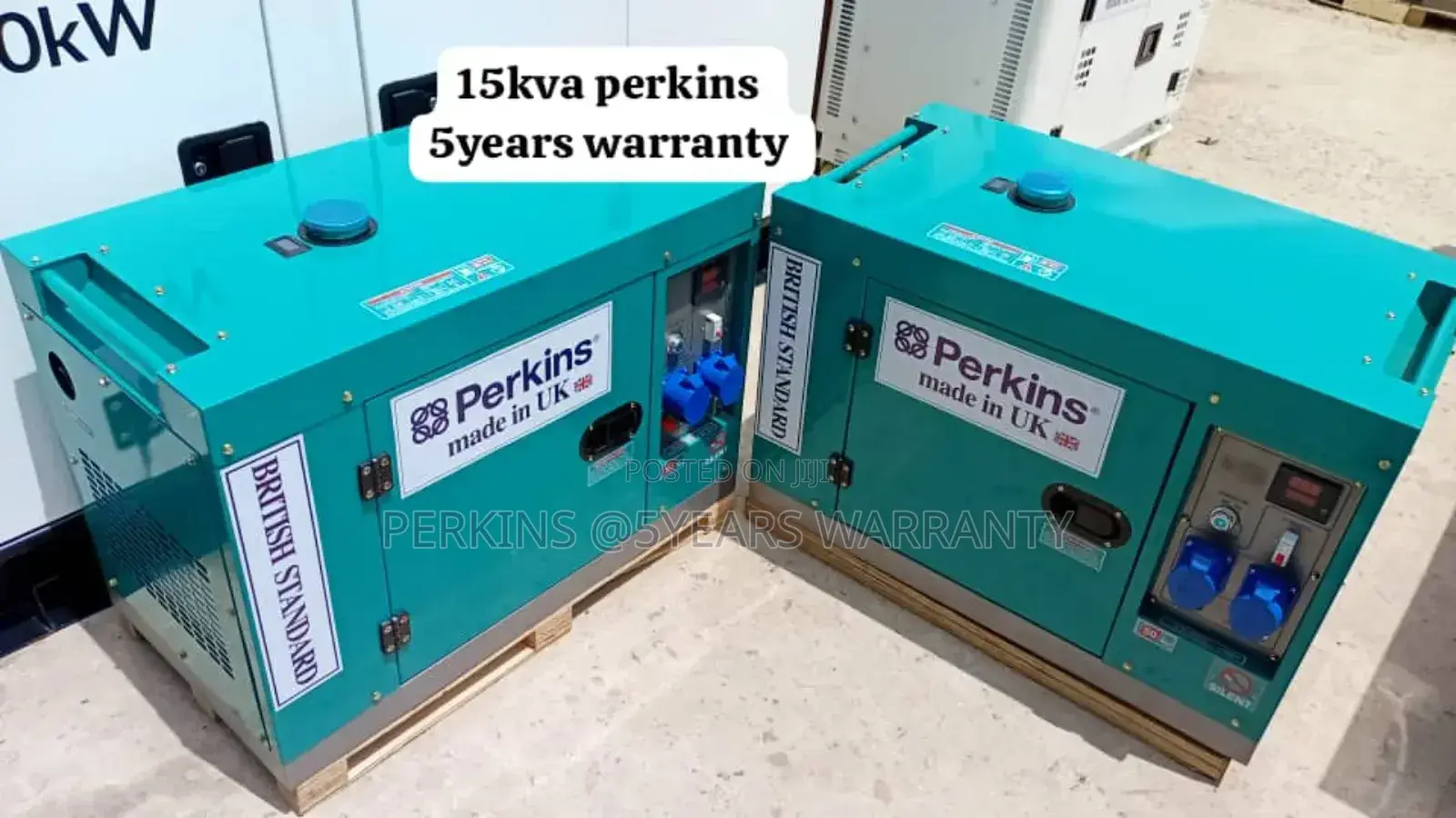 Electric Edge Perkins 15kva 16500watt Diesel Generator 15kva