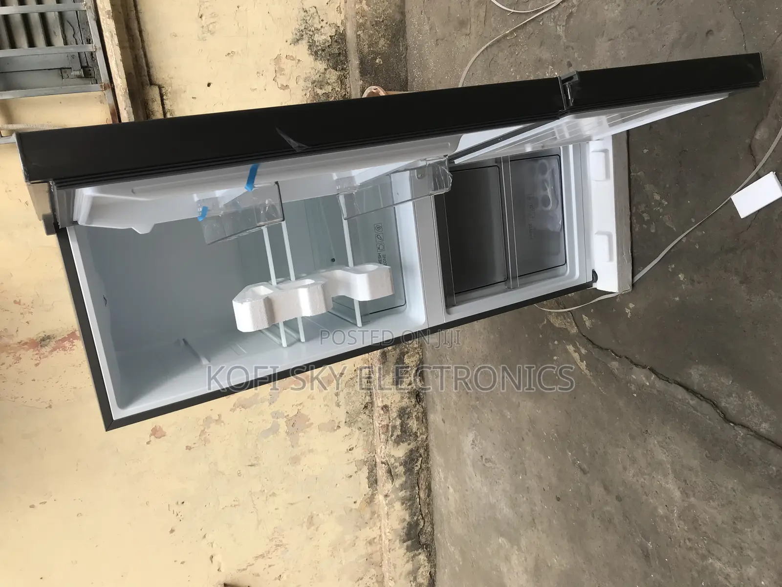 Extravagant Packaging TCL 163litres Double Door Fridge