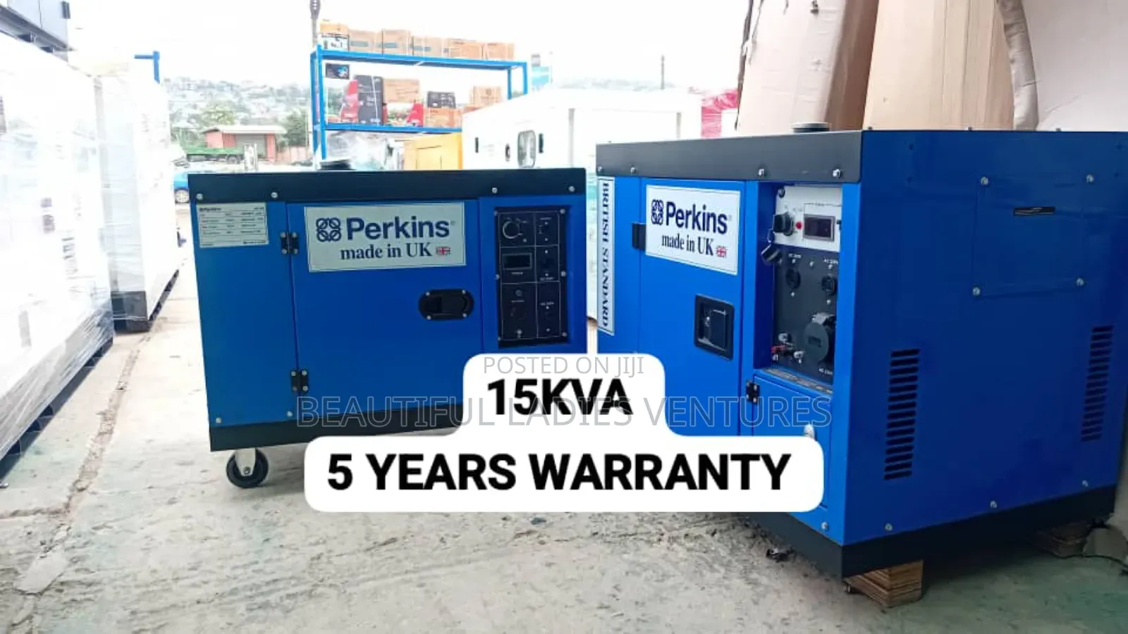 Dependable Diesel Power 15kva Perkins Generator